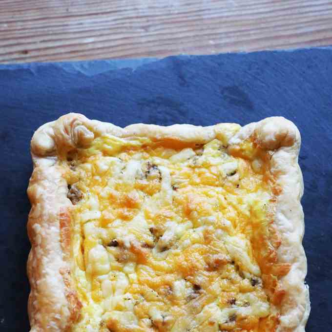 Puff Pastry Breakfast Casserole