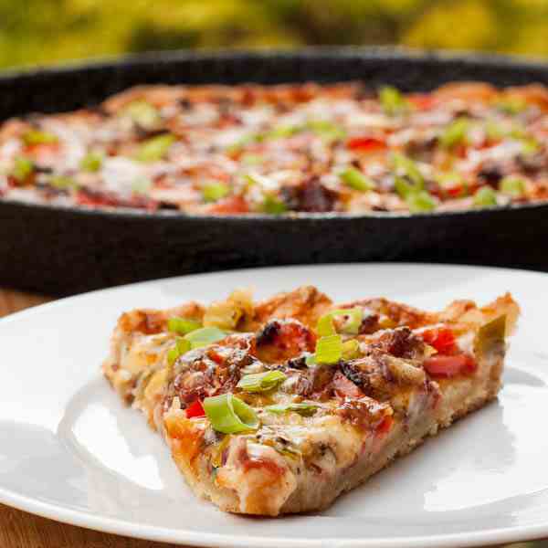 Thin Crust Pizza 