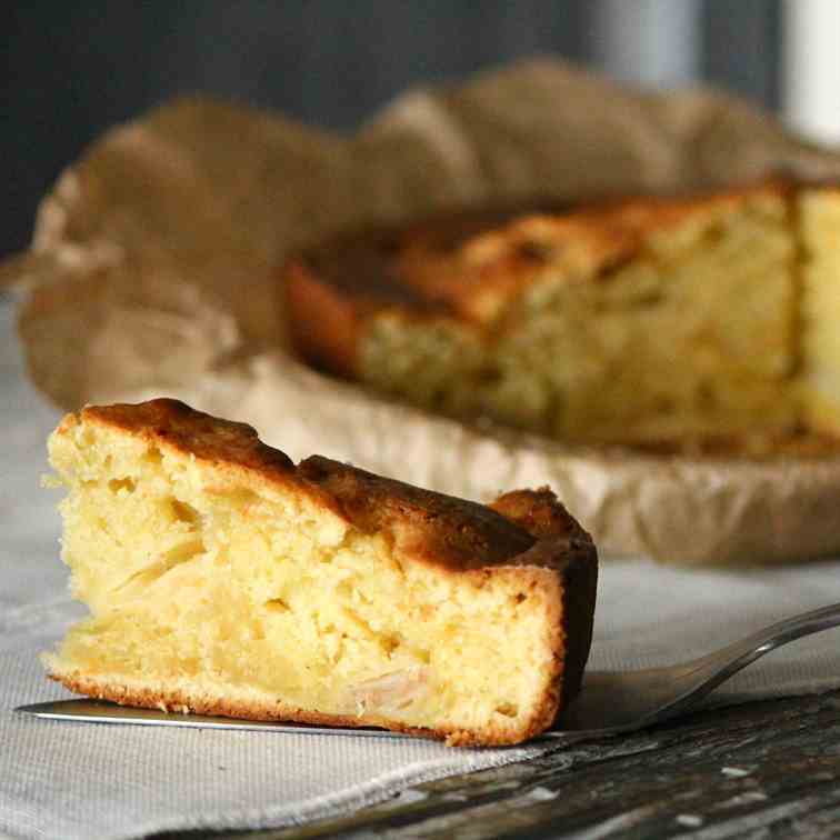 Apple and Orange tea cake