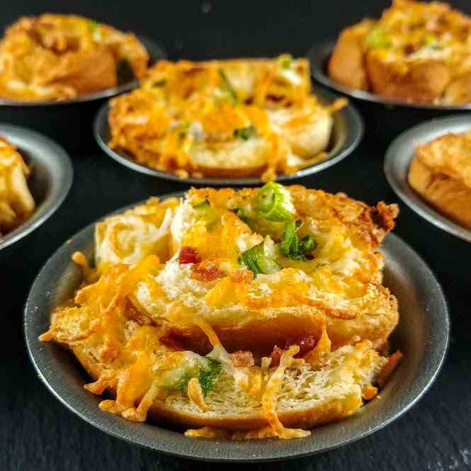 Bacon and Cheese Breakfast Cups