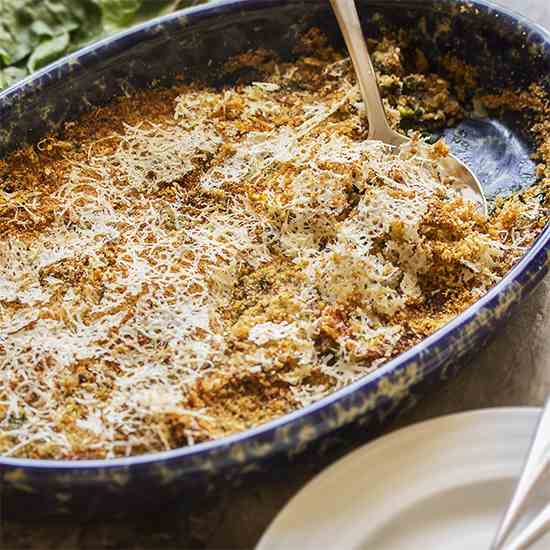 Easy Swiss Chard Gratin