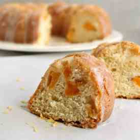 Peach Buttermilk Bundt Cake