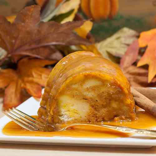 Pumpkin Bread Pudding