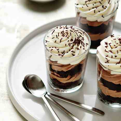 Nutella Cheesecake Trifles