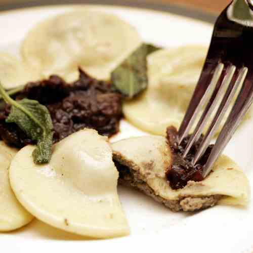 Chicken Liver Ravioli