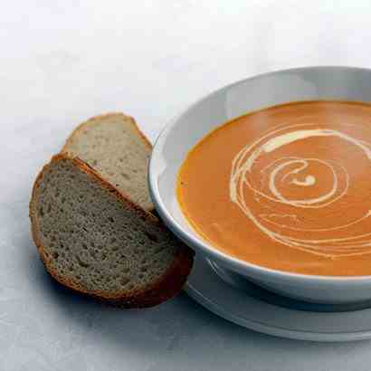 Roasted vine Tomato soup