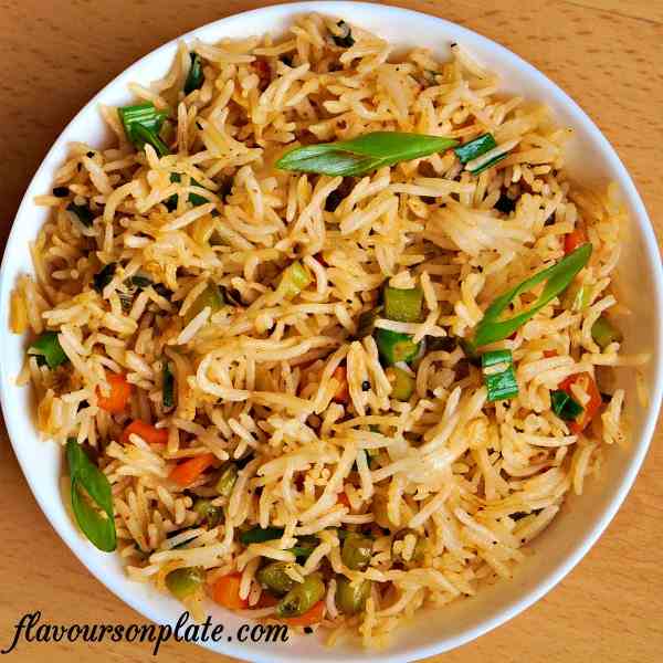 Veg fried rice recipe