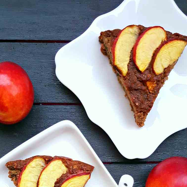 Nectarine cake