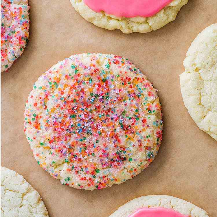 One-bowl Small-batch Sugar Cookies (3 Ways