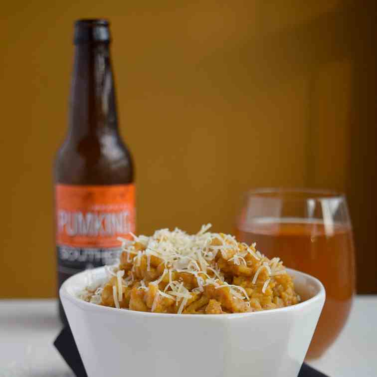 Pumpkin Beer Risotto