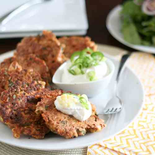 Tex Mex Corn Fritters