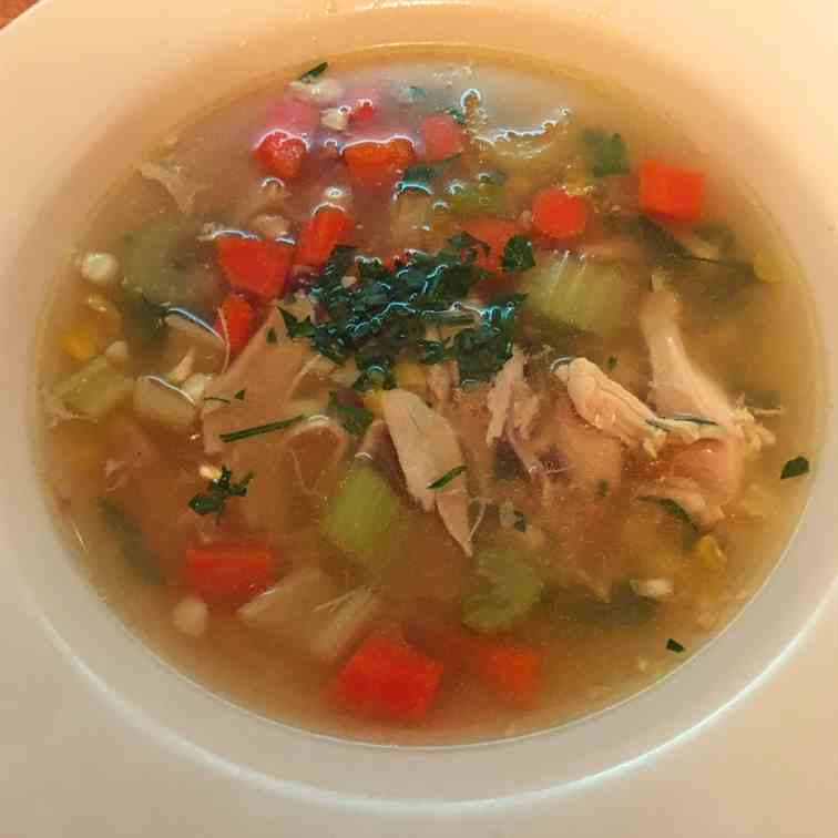 Pennsylvania-Dutch Chicken Corn Soup