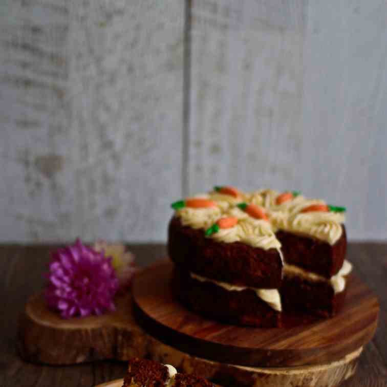 The Pumpkin Carrot Cake