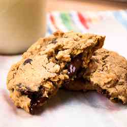 Chocolate Chip cookies with Oatmeal