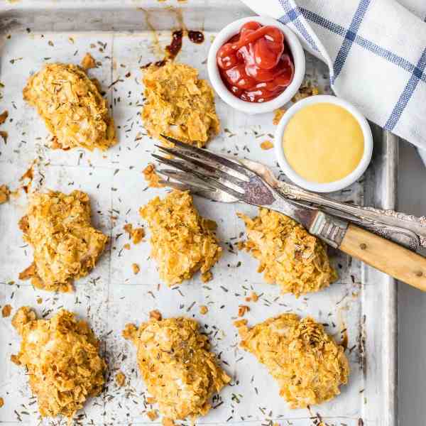 French Onion Chicken Nuggets