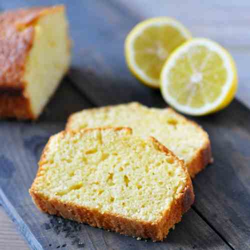 Olive oil lemon cake