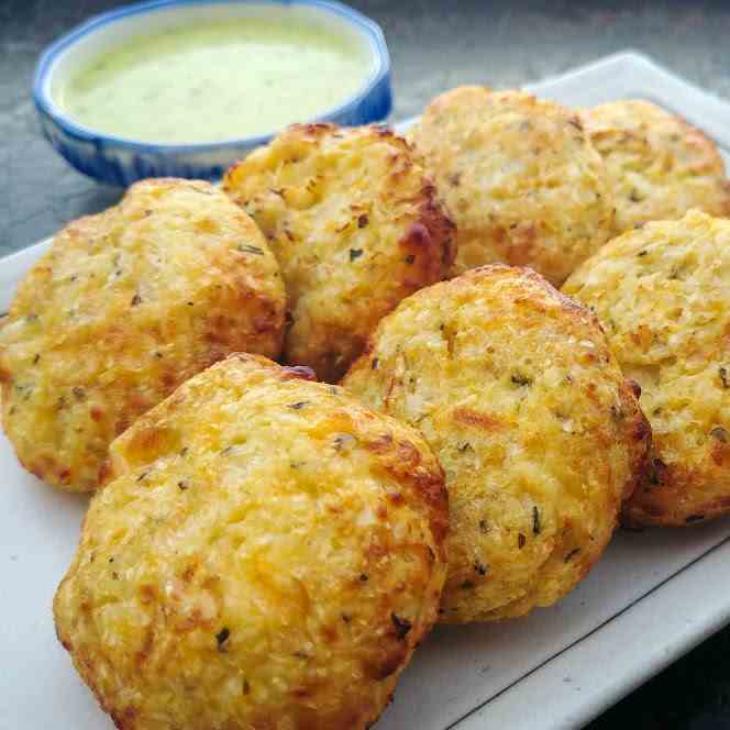 Cheesy Cauliflower Croquettes