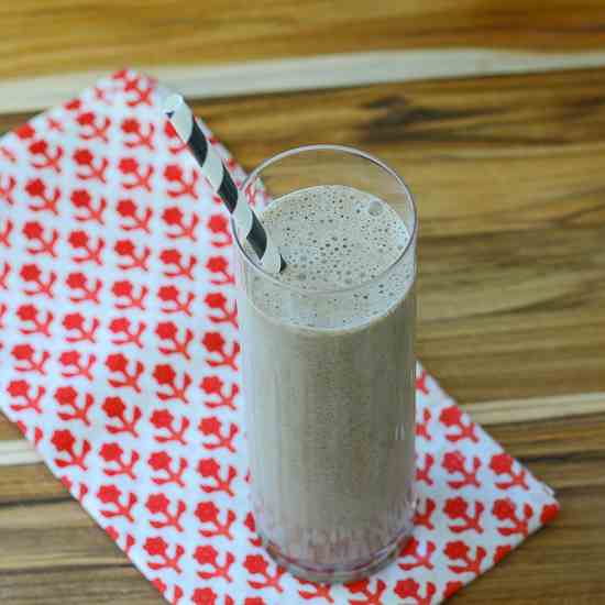 Chocolate Coconut Banana Smoothie
