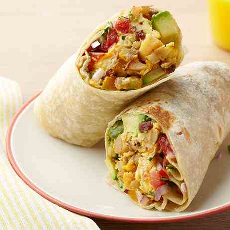 Easy Breakfast Burritos Recipe