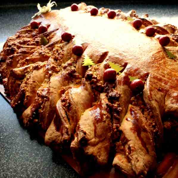 Christmas Tree Bread