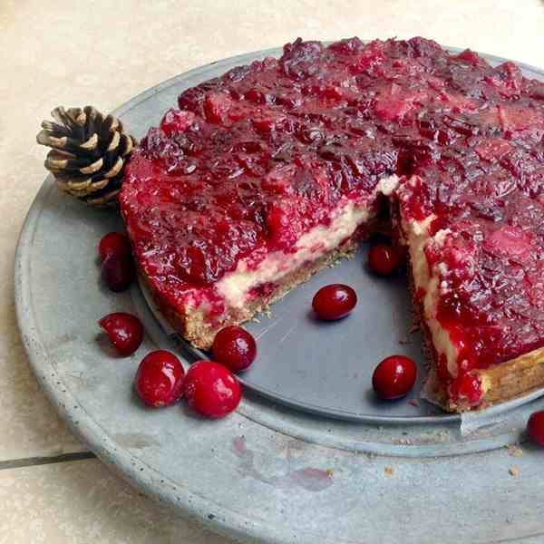 Cranberry Cheesecake