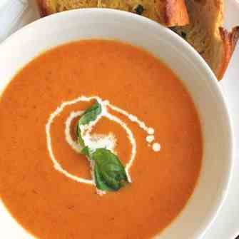 Cream of Fresh Tomato Soup