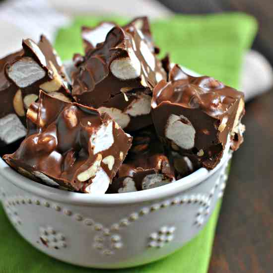 Rocky Road Fudge