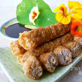 5 spice pork roll ( Loh Bak)