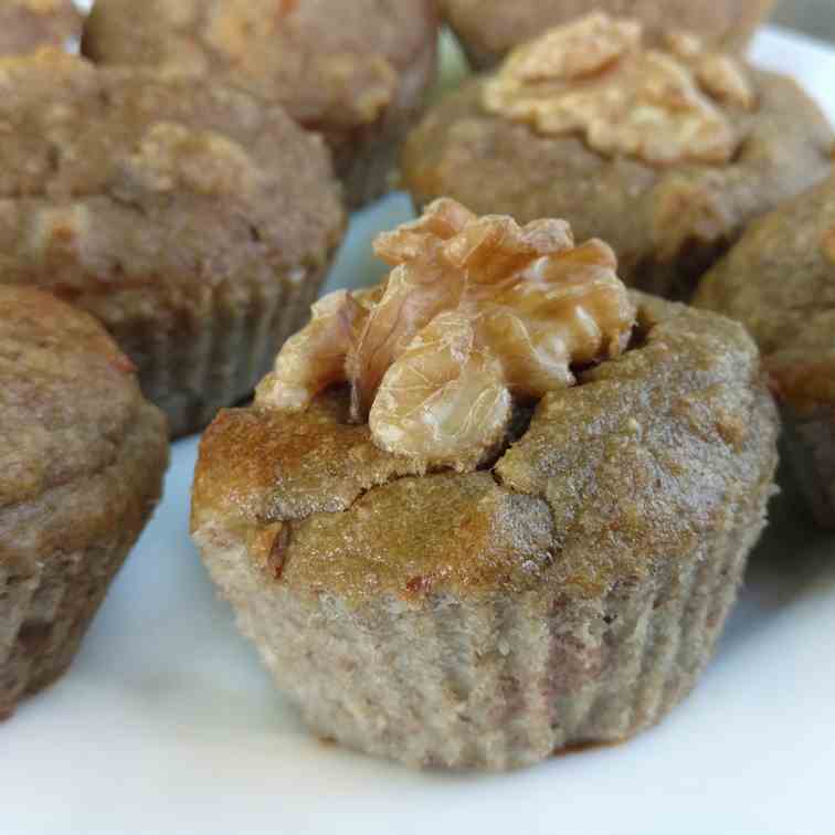 Paleo Banana Nut Muffins