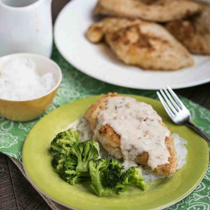 Chicken Piccata Angel Hair Pasta