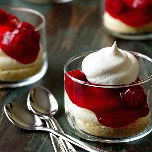 Cherry Cheesecakes