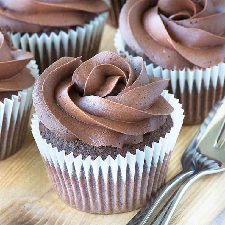 Dairy-Free Chocolate Cupcakes