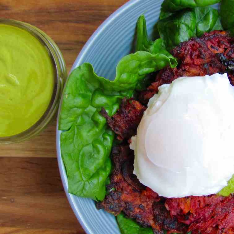 Beet - Carrot Hash Browns