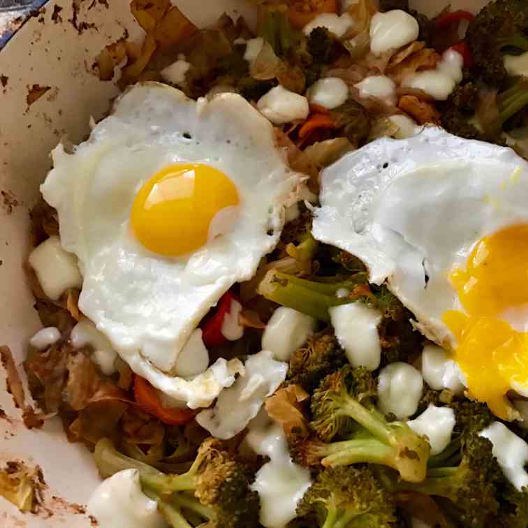 Spicy Cabbage Hash