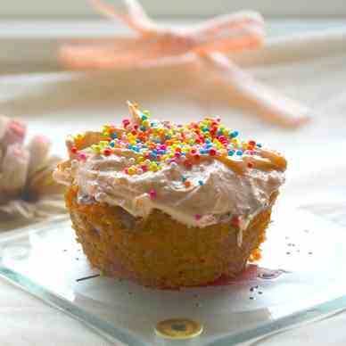 Whole Wheat Carrot Cupcakes