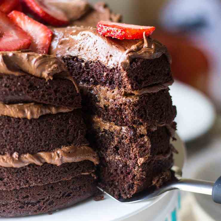 Chocolate Nutella Cake 