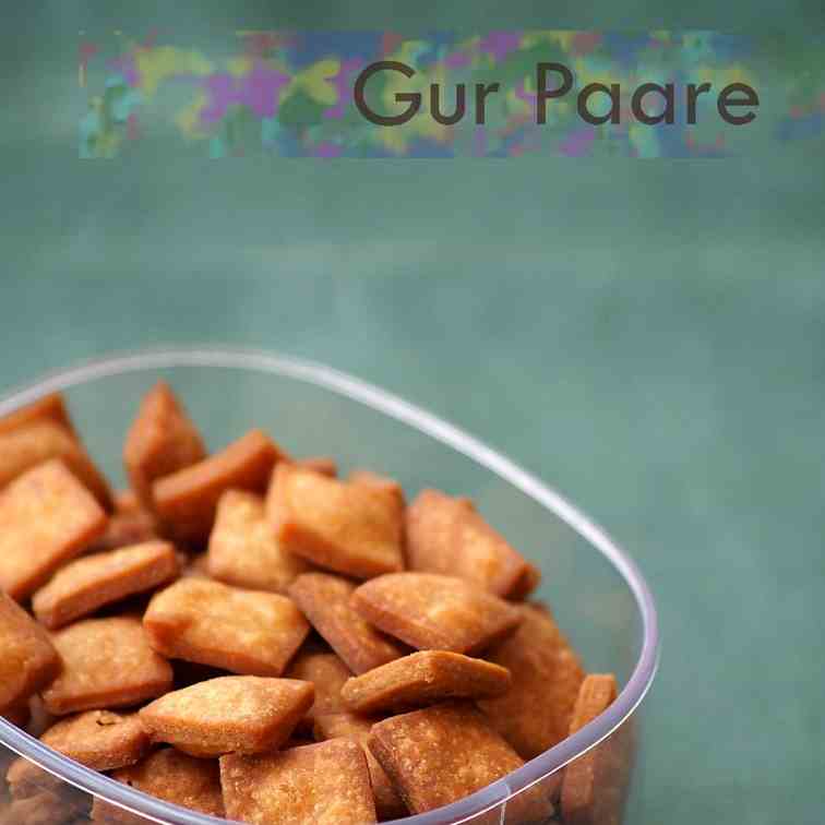 Gur Para / Gur Pare Recipe