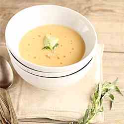 Mustard-Rutabaga Soup