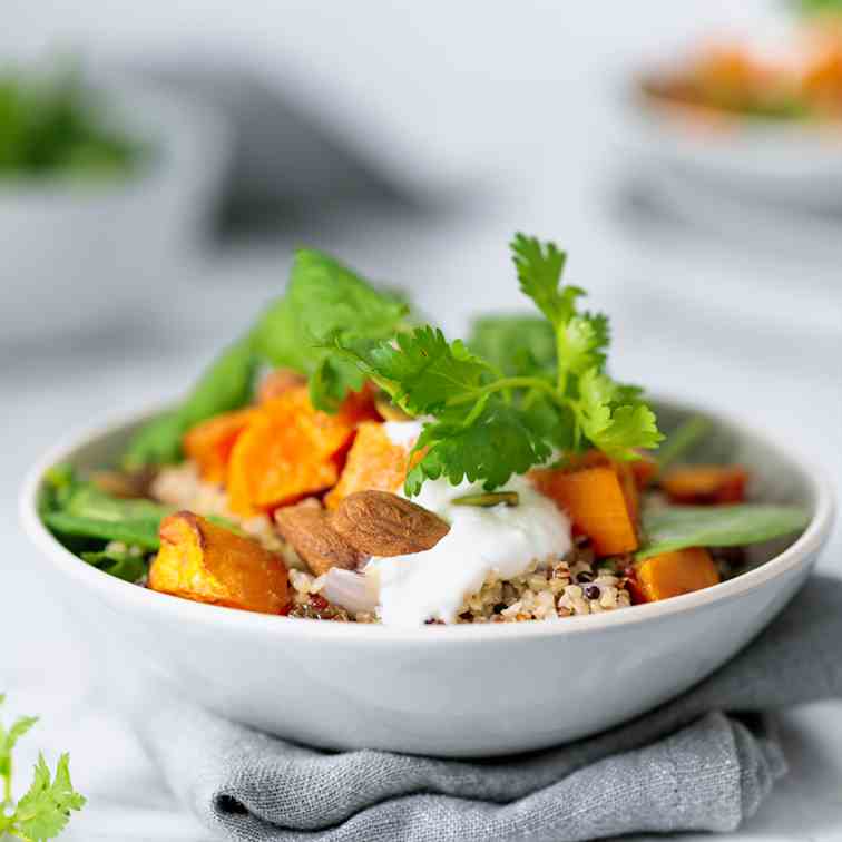 Roasted Sweet Potato - Ancient Grain Salad