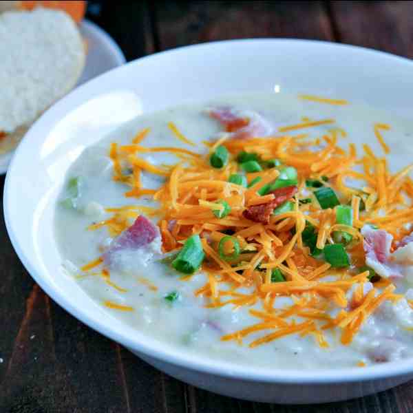 Chunky Loaded Baked Potato Soup