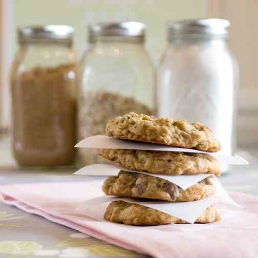 Oatmeal Raisinet Cookies