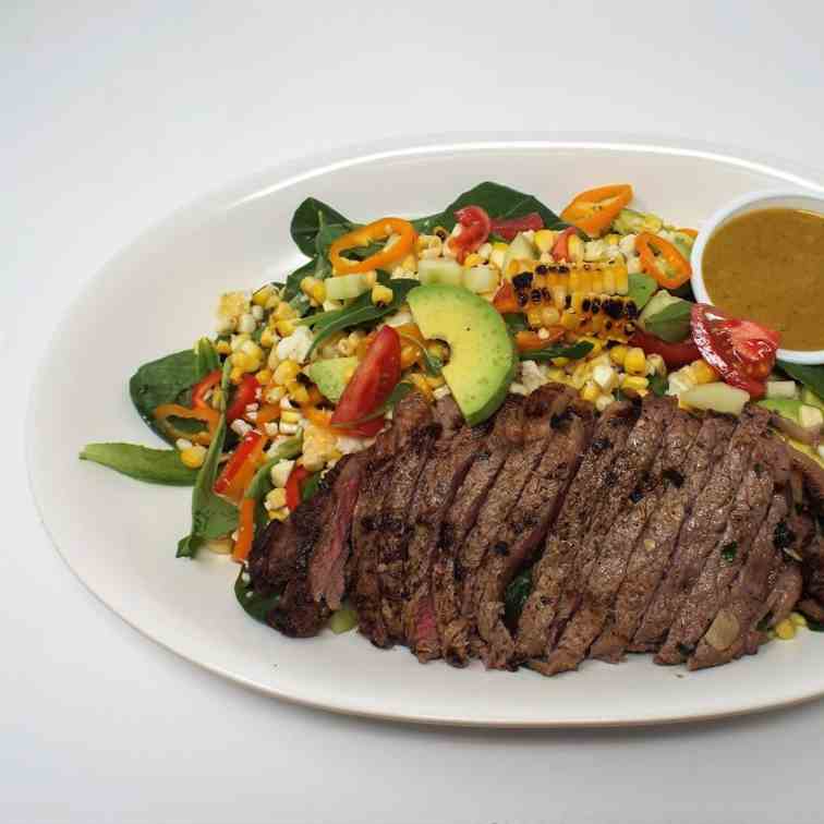 South of the Border Steak Salad