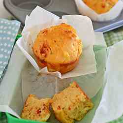 Feta and Sundried Tomato Muffins