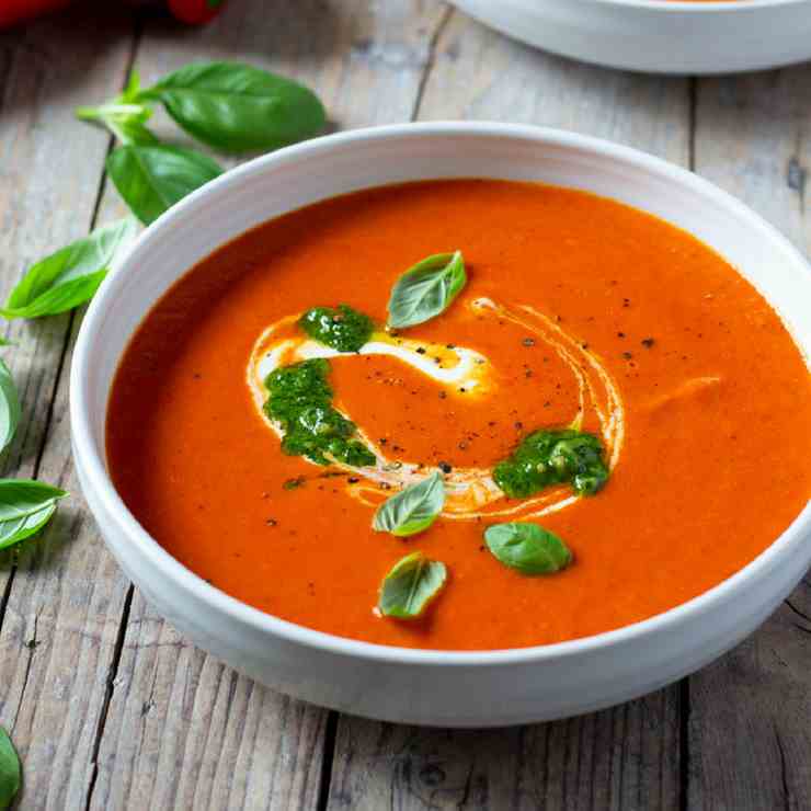 Roasted Red Pepper Soup