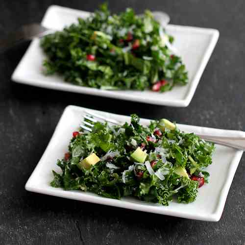 Chopped Kale Salad w/Pomegranate