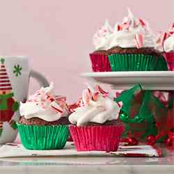 Peppermint Brownie Bites