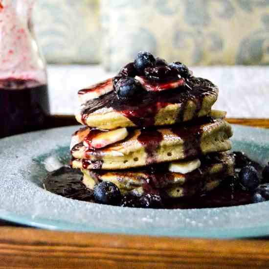 Banana Bread Pancakes