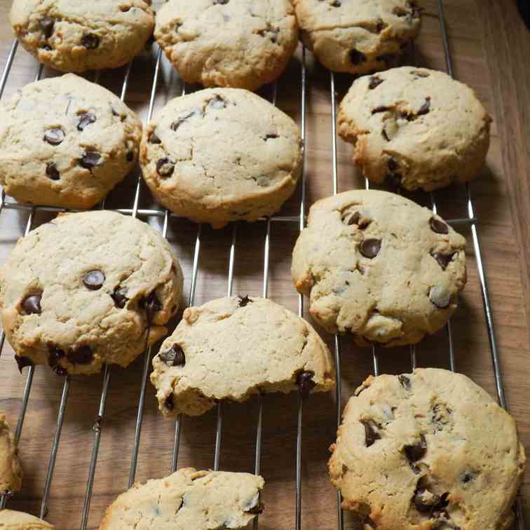 Cream Cheese Chocolate Chip cookies