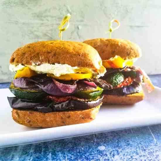 Roasted Vegetable Sandwich