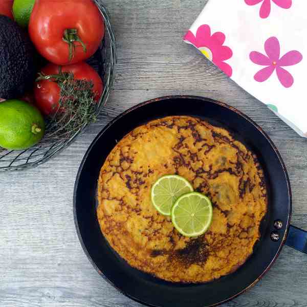 Sweet Potato Pancakes [vegan]